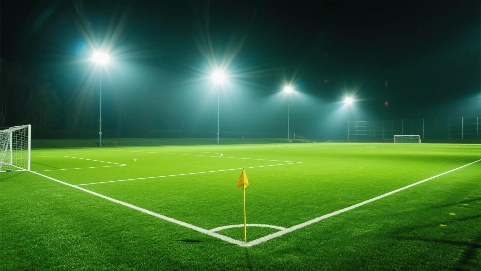 Football Stadium Night